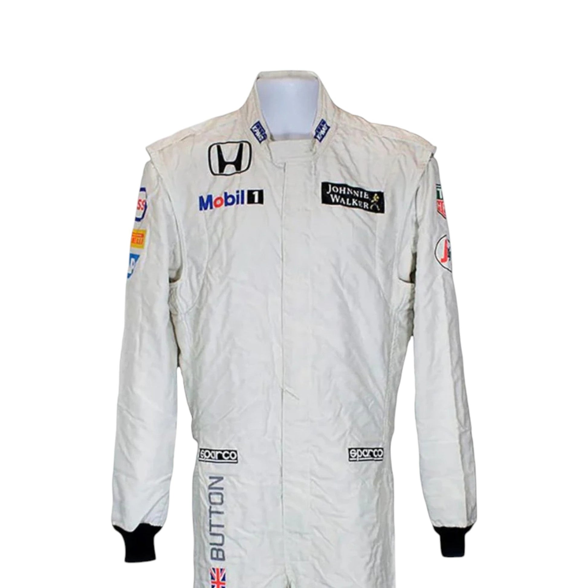 Jenson Button 2015 Mclaren F1 Race Suit - Barirah Racewear image 1