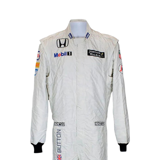 Jenson Button 2015 Mclaren F1 Race Suit - Barirah Racewear image 1