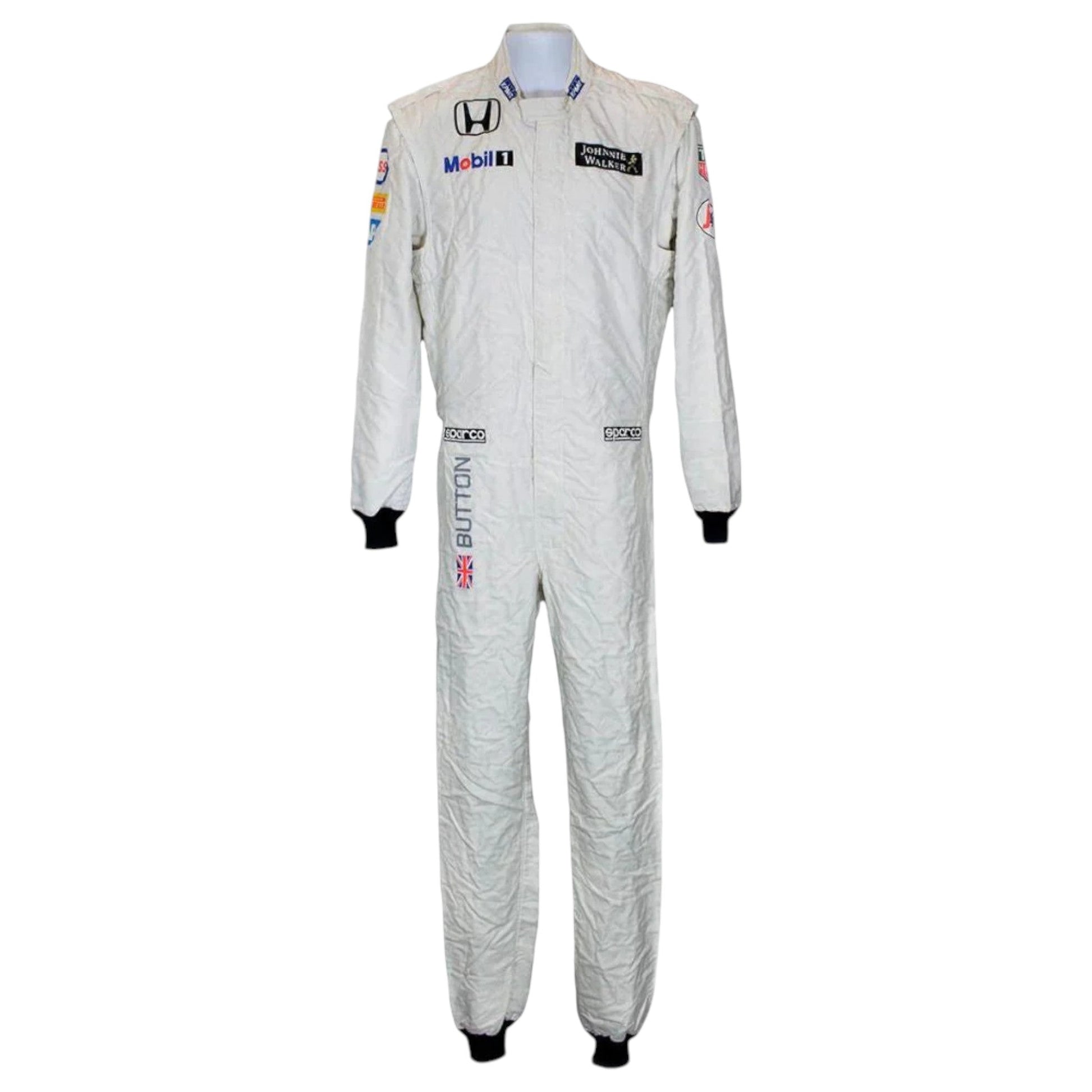 Jenson Button 2015 Mclaren F1 Race Suit - Barirah Racewear image 2