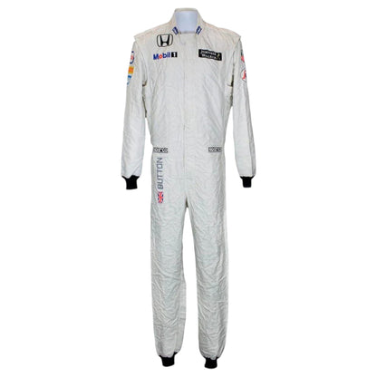 Jenson Button 2015 Mclaren F1 Race Suit - Barirah Racewear image 2