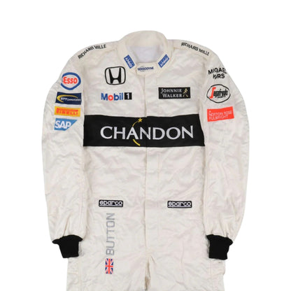 Jenson Button 2016 Mclaren F1 Race Suit - Barirah Racewear image 1