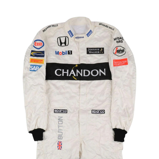 Jenson Button 2016 Mclaren F1 Race Suit - Barirah Racewear image 1