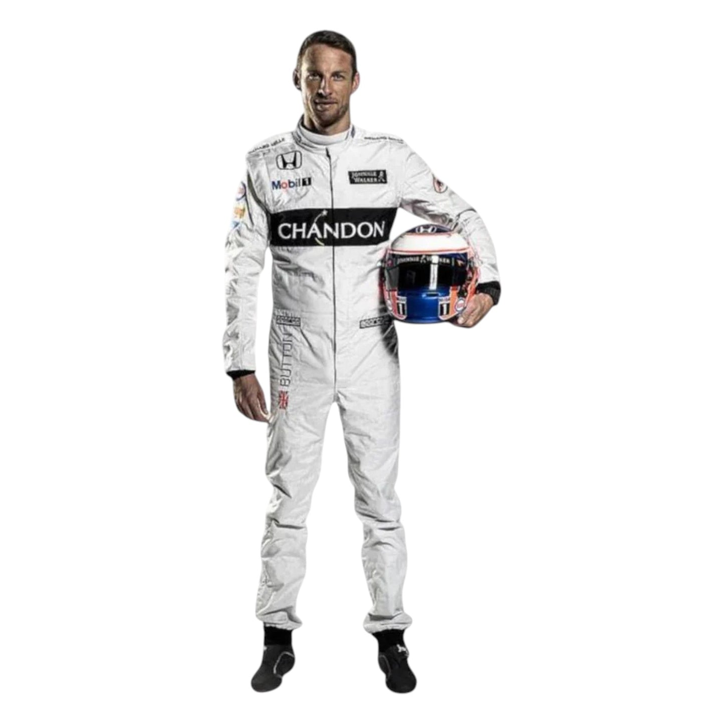Jenson Button 2016 Mclaren F1 Race Suit - Barirah Racewear image 3