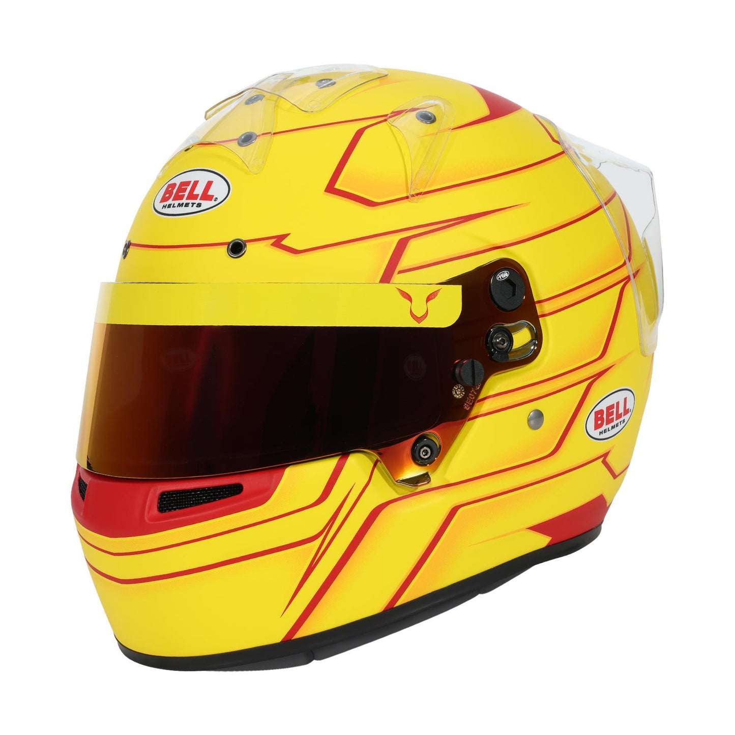 Bell KC7-CMR Pro Lewis Hamilton Yellow Kart Racing Helmet – FIA CMR2016 Certified