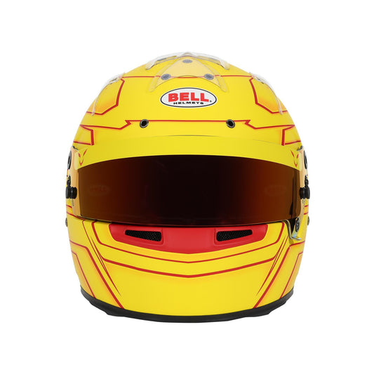 Bell KC7-CMR Pro Lewis Hamilton Yellow Kart Racing Helmet – FIA CMR2016 Certified