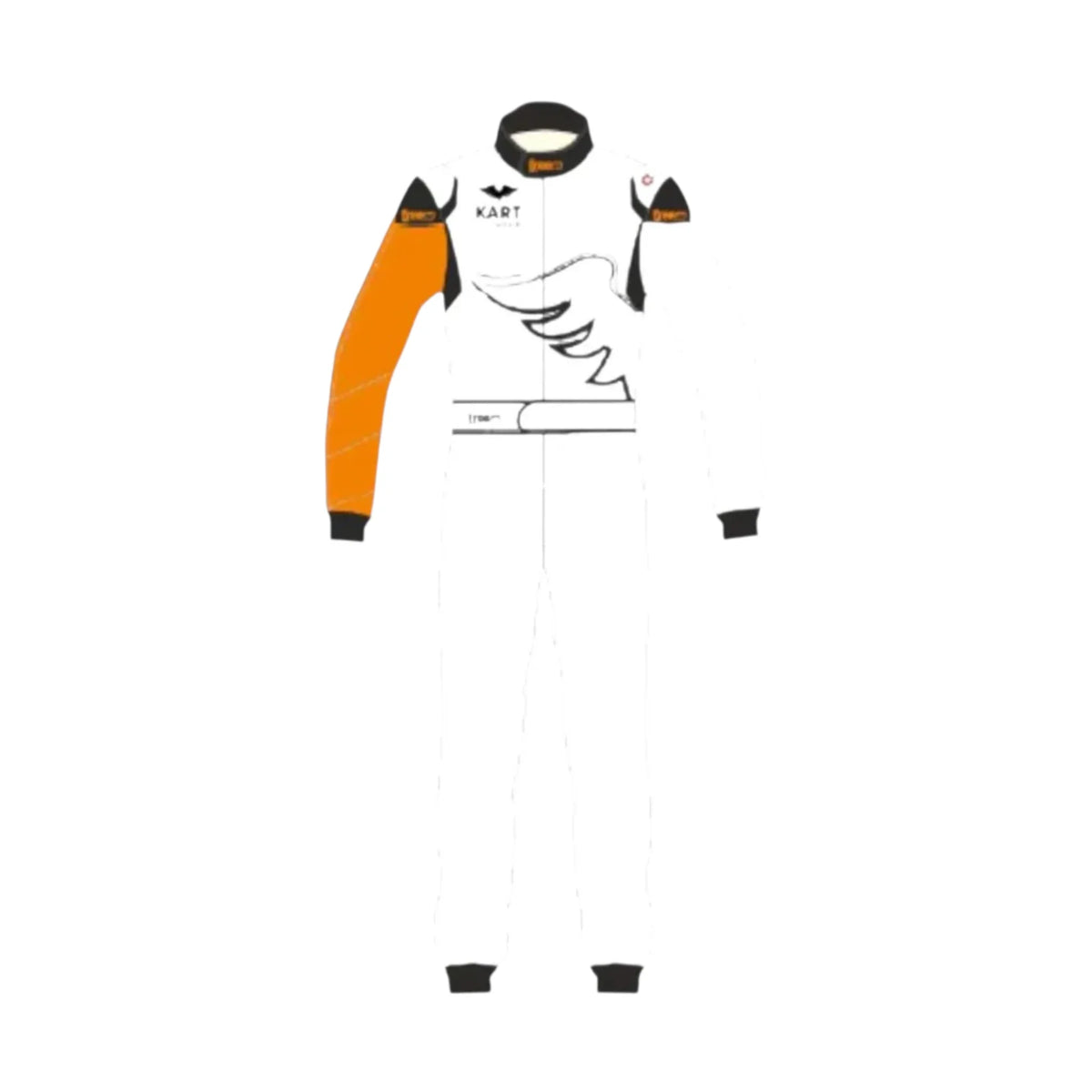 Kart Republic Asymmetric Go Kart Racing Suit - Barirah Racewear image 2