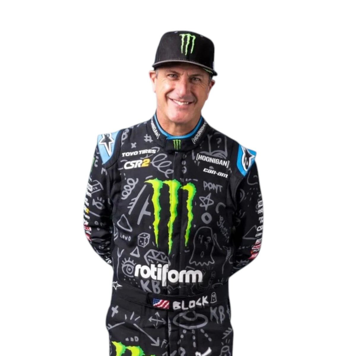 Ken Block 2022 Monster Go Kart Racing Suit - Barirah Racewear image 2