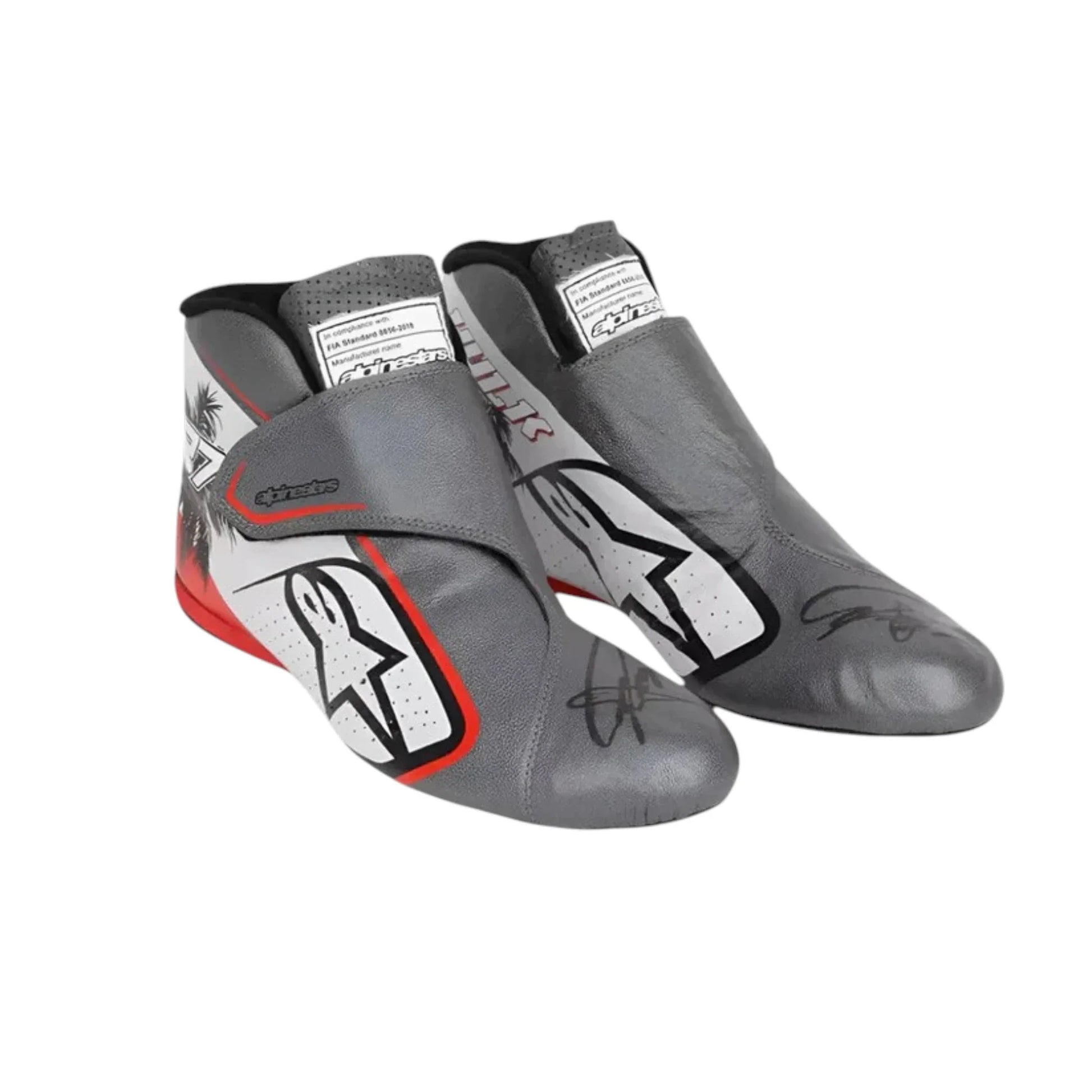 Kevin Magnussen 2023 Haas Miami GP F1 Racing Shoes - Barirah Racewear image 1