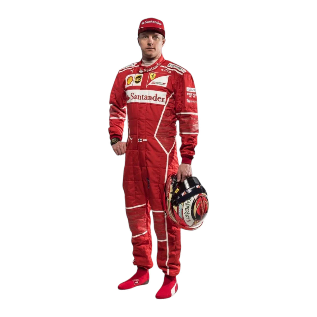 Kimi Raikkonen 2017 Ferrari F1 Racing Suit - Barirah Racewear image 1