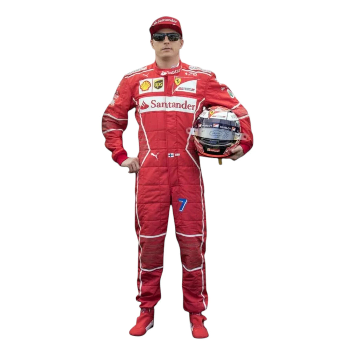 Kimi Raikkonen 2017 Ferrari F1 Racing Suit - Barirah Racewear image 2