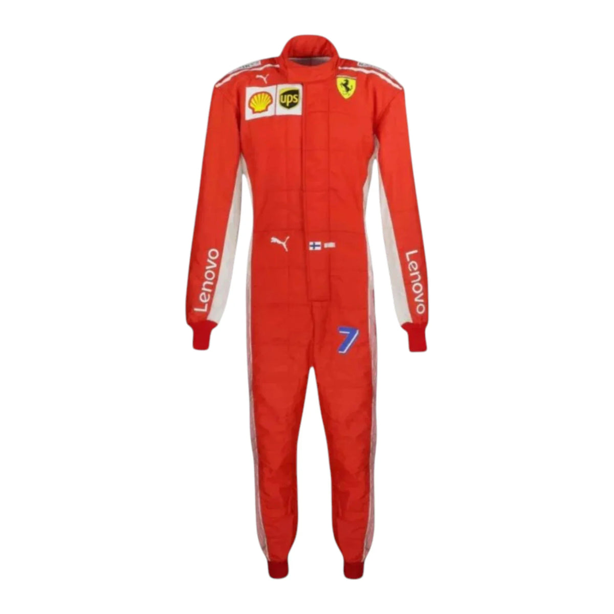 Kimi Räikkönen 2018 Ferrari F1 Racing Suit - Barirah Racewear image 1