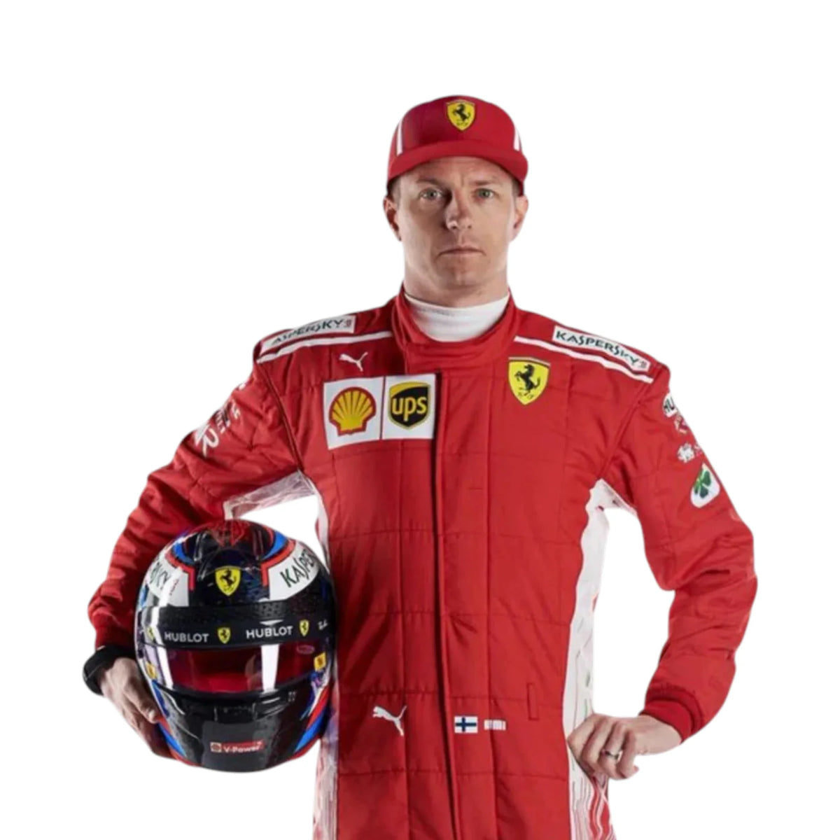 Kimi Räikkönen 2018 Ferrari F1 Racing Suit - Barirah Racewear image 2