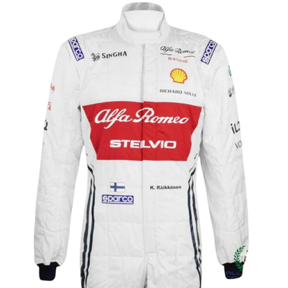 Kimi Räikkönen 2019 Azerbaijan GP F1 Racing Suit - Barirah Racewear image 2