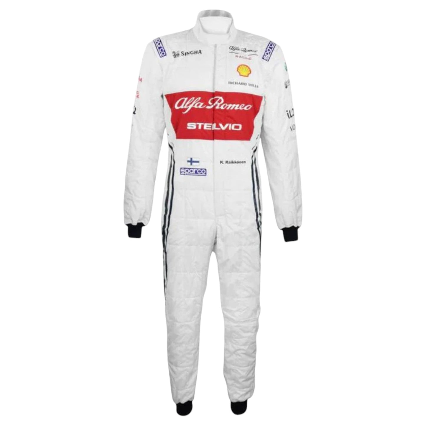 Kimi Räikkönen 2019 Azerbaijan GP F1 Racing Suit - Barirah Racewear image 1