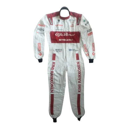 Kimi Räikkönen 2020 Alfa Romeo F1 Race Suit - Barirah Racewear image 2
