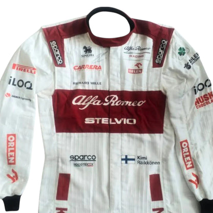 Kimi Räikkönen 2020 Alfa Romeo F1 Race Suit - Barirah Racewear image 3
