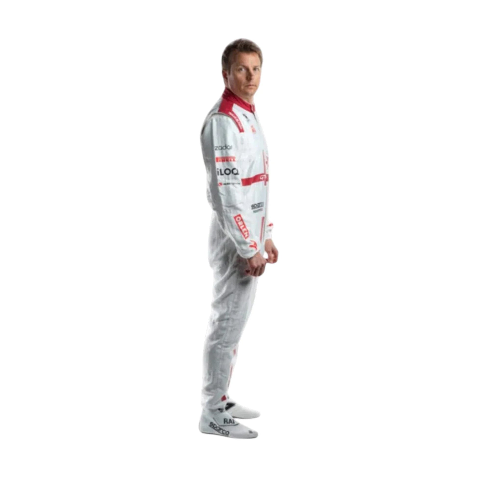 Kimi Räikkönen 2021 Alfa Romeo F1 Race Suit - Barirah Racewear image 3