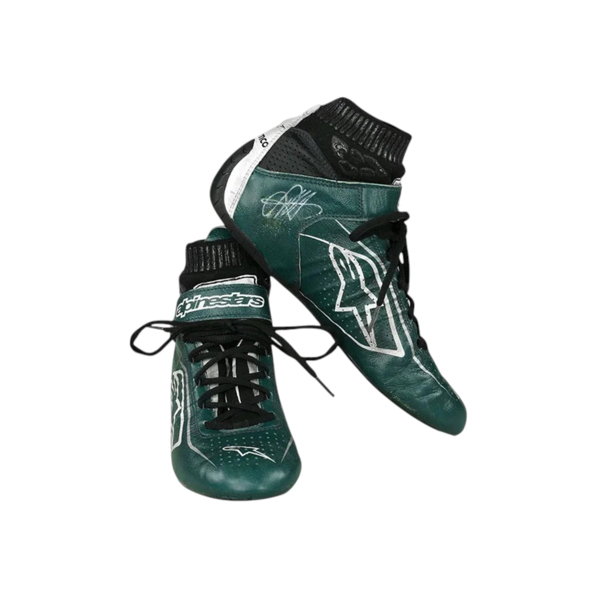 Lance Stroll 2021 Aston Martin F1 Racing Shoes - Barirah Racewear image 2