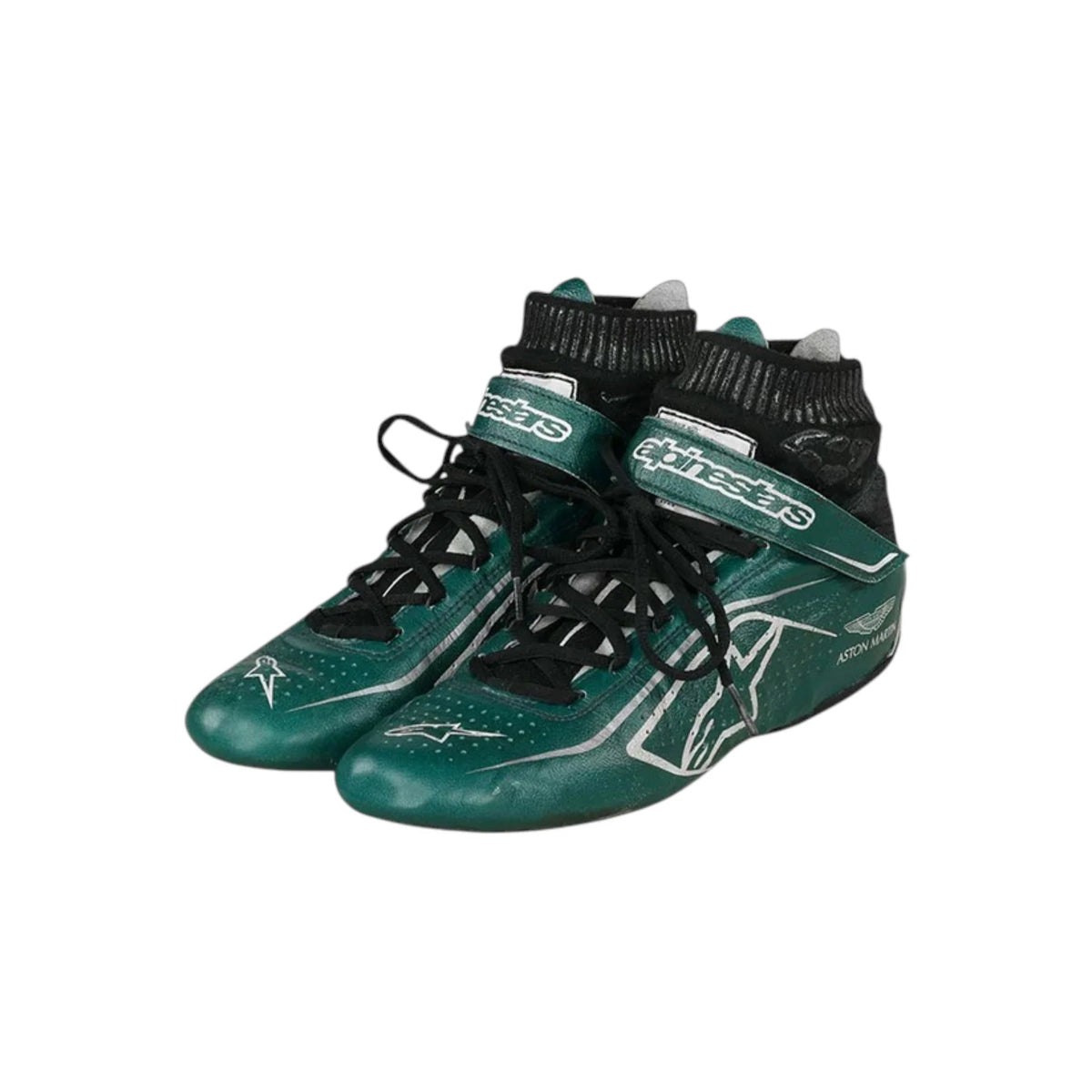 Lance Stroll 2021 Aston Martin F1 Racing Shoes - Barirah Racewear image 3