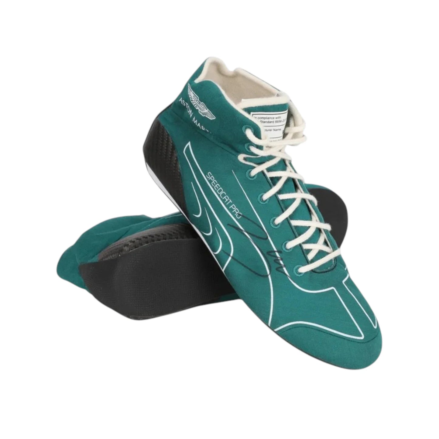 Lance Stroll 2022 Aston Martin Dutch GP F1 Racing Shoes - Barirah Racewear image 2