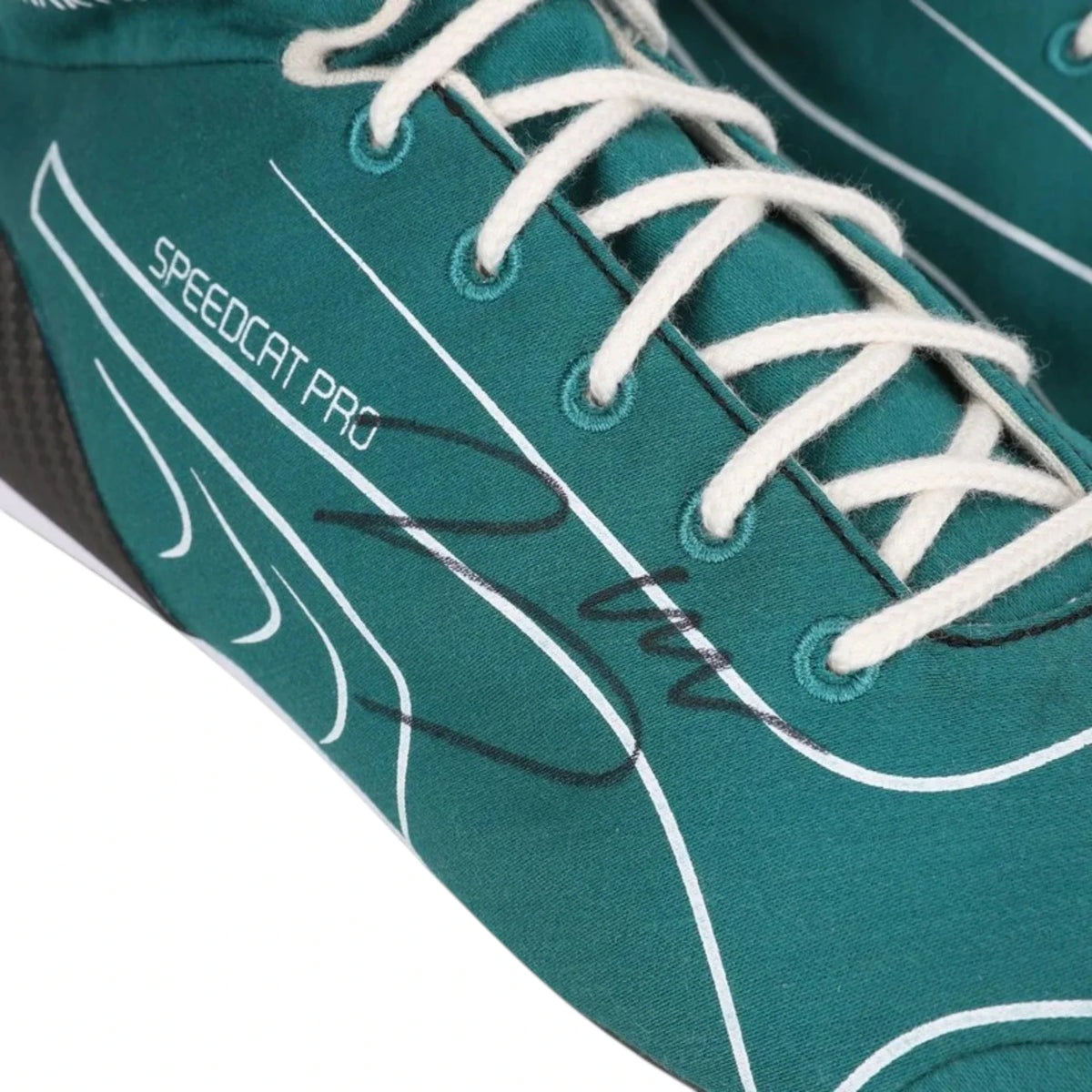 Lance Stroll 2022 Aston Martin Dutch GP F1 Racing Shoes - Barirah Racewear image 3