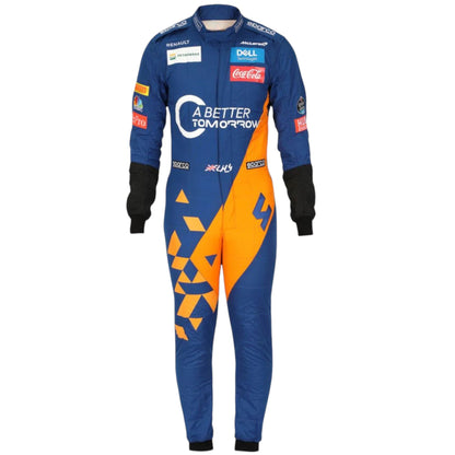 Lando Norris 2019 Mclaren F1 Race Suit - Barirah Racewear image 1