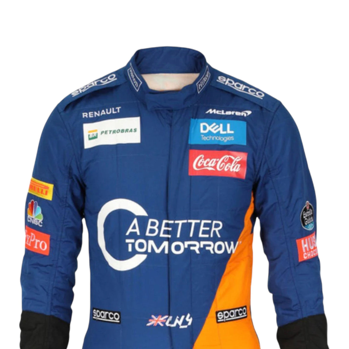 Lando Norris 2019 Mclaren F1 Race Suit - Barirah Racewear image 2