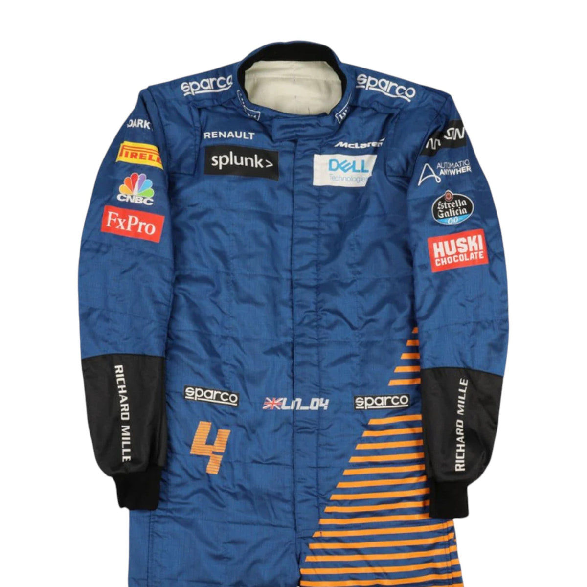 Lando Norris 2020 Mclaren F1 Race Suit - Barirah Racewear image 2