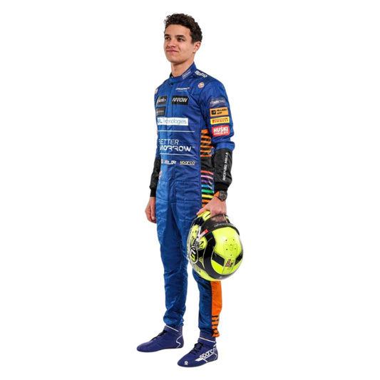 Lando Norris 2021 Mclaren F1 Race Suit - Barirah Racewear image 1