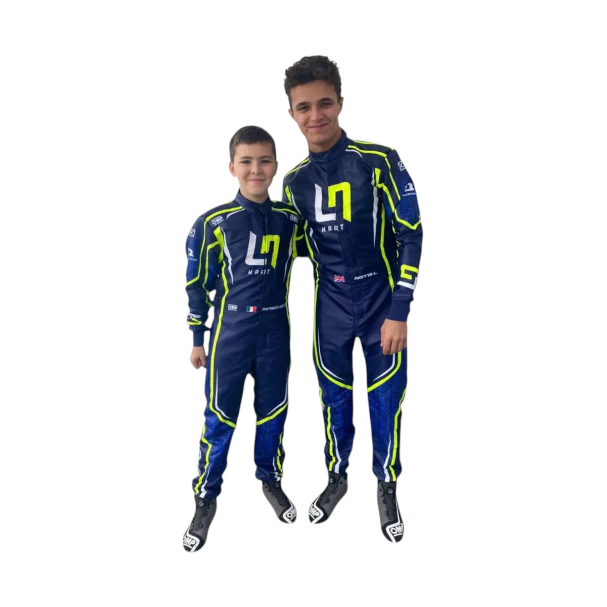 Lando Norris 2022 LN OMP Go Kart Racing Suit - Barirah Racewear image 4