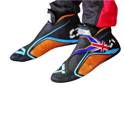 Lando Norris 2022 Mclaren F1 Racing Shoes - Barirah Racewear image 1