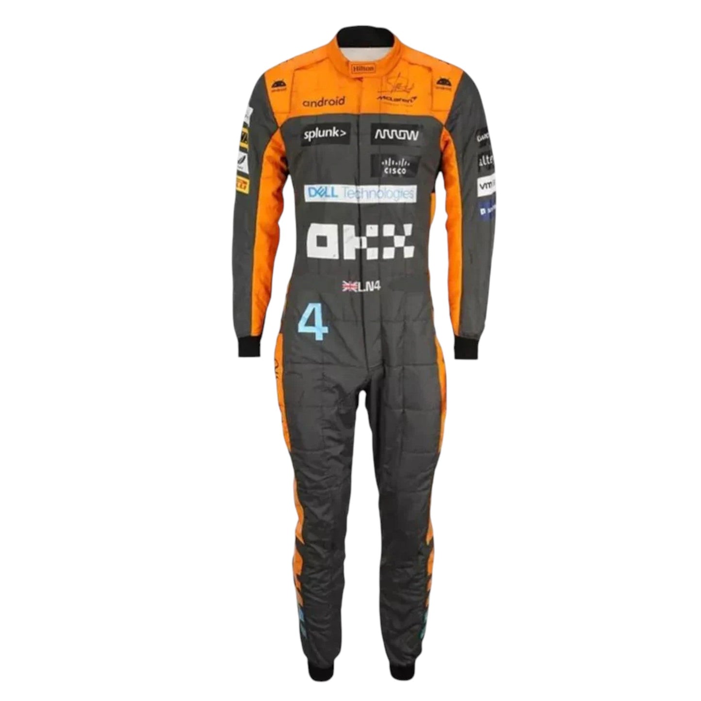 Lando Norris 2023 Mclaren F1 Race Suit - Barirah Racewear image 1