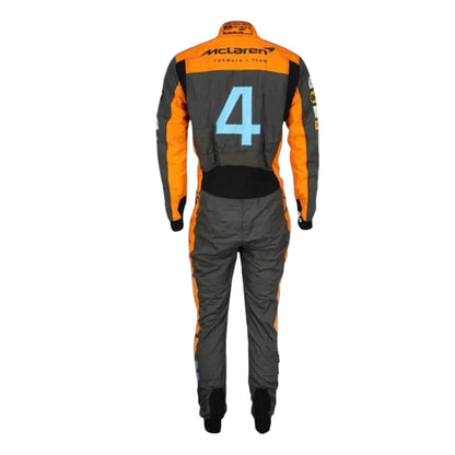Lando Norris 2023 Mclaren F1 Race Suit - Barirah Racewear image 3