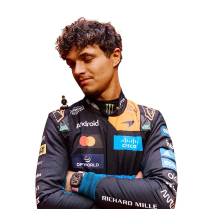 Lando Norris 2026 McLaren 1000th Monaco GP F1 Race Suit - Barirah Racewear image 3