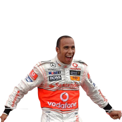 Lewis Hamilton 2008 Mclaren F1 Race Suit - Barirah Racewear image 1