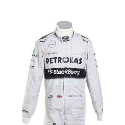 Lewis Hamilton 2014 Mercedes-AMG Petronas F1 Race Suit - Barirah Racewear image 1