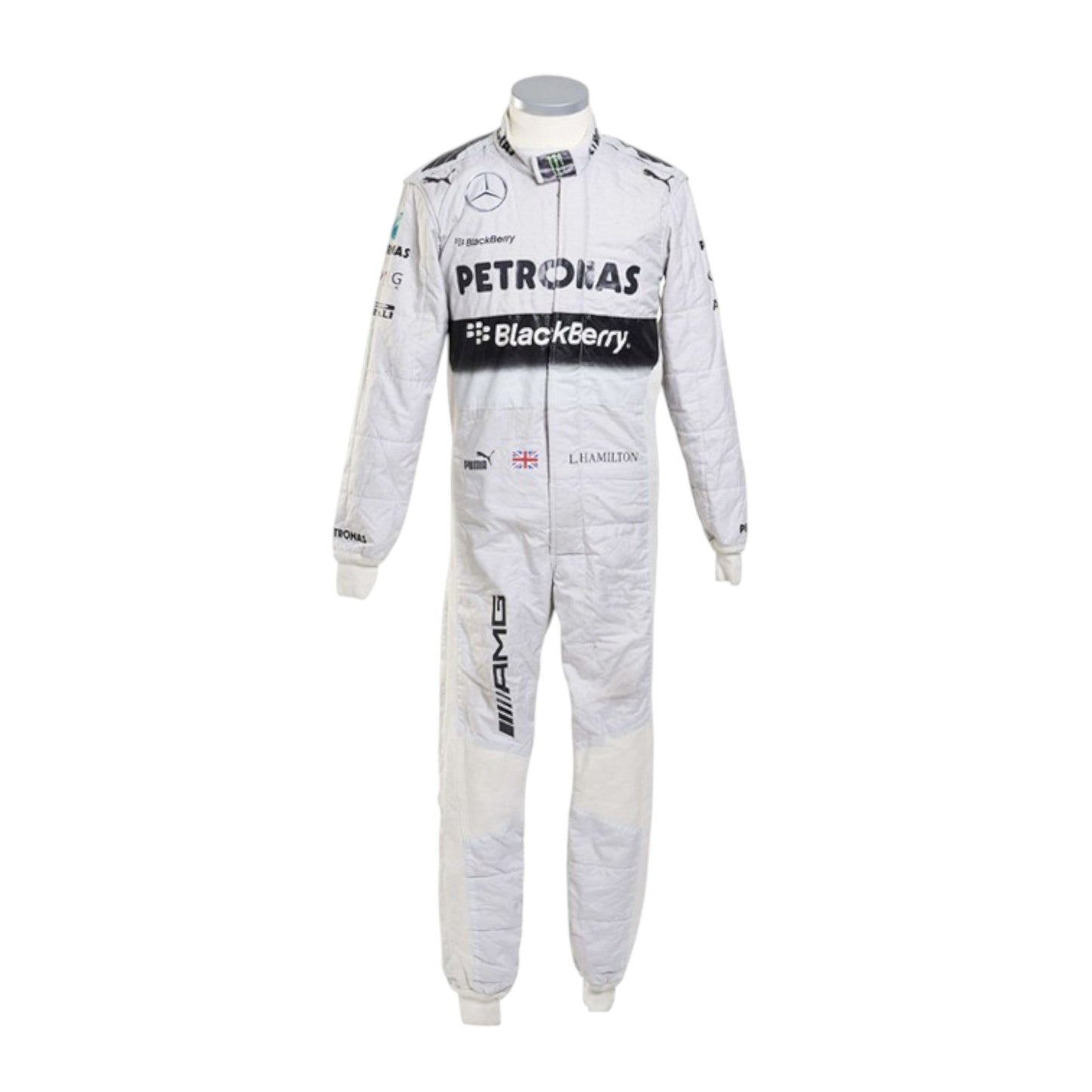 Lewis Hamilton 2014 Mercedes-AMG Petronas F1 Race Suit - Barirah Racewear image 2
