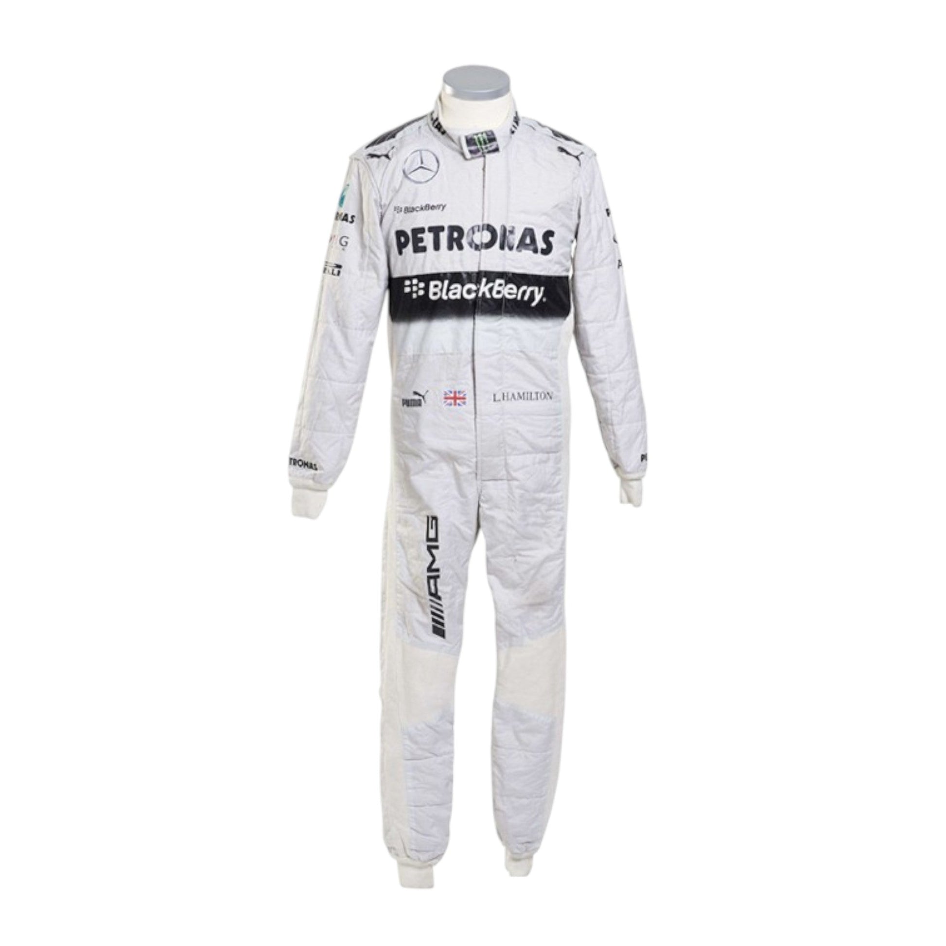 Lewis Hamilton 2014 Mercedes-AMG Petronas F1 Race Suit - Barirah Racewear image 2