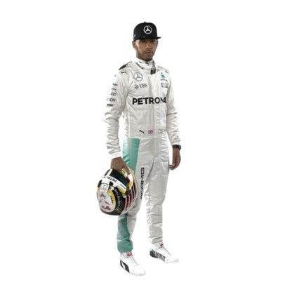Lewis Hamilton 2016 Mercedes-AMG Petronas F1 Race Suit - Barirah Racewear image 2