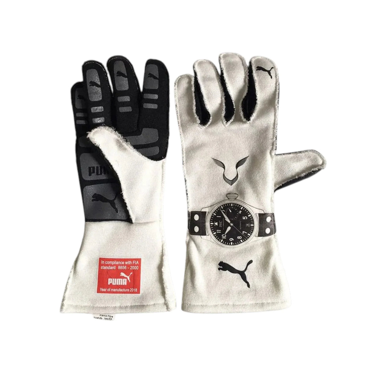 Lewis Hamilton 2019 Mercedes-AMG Petronas F1 Racing Gloves - Barirah Racewear image 2