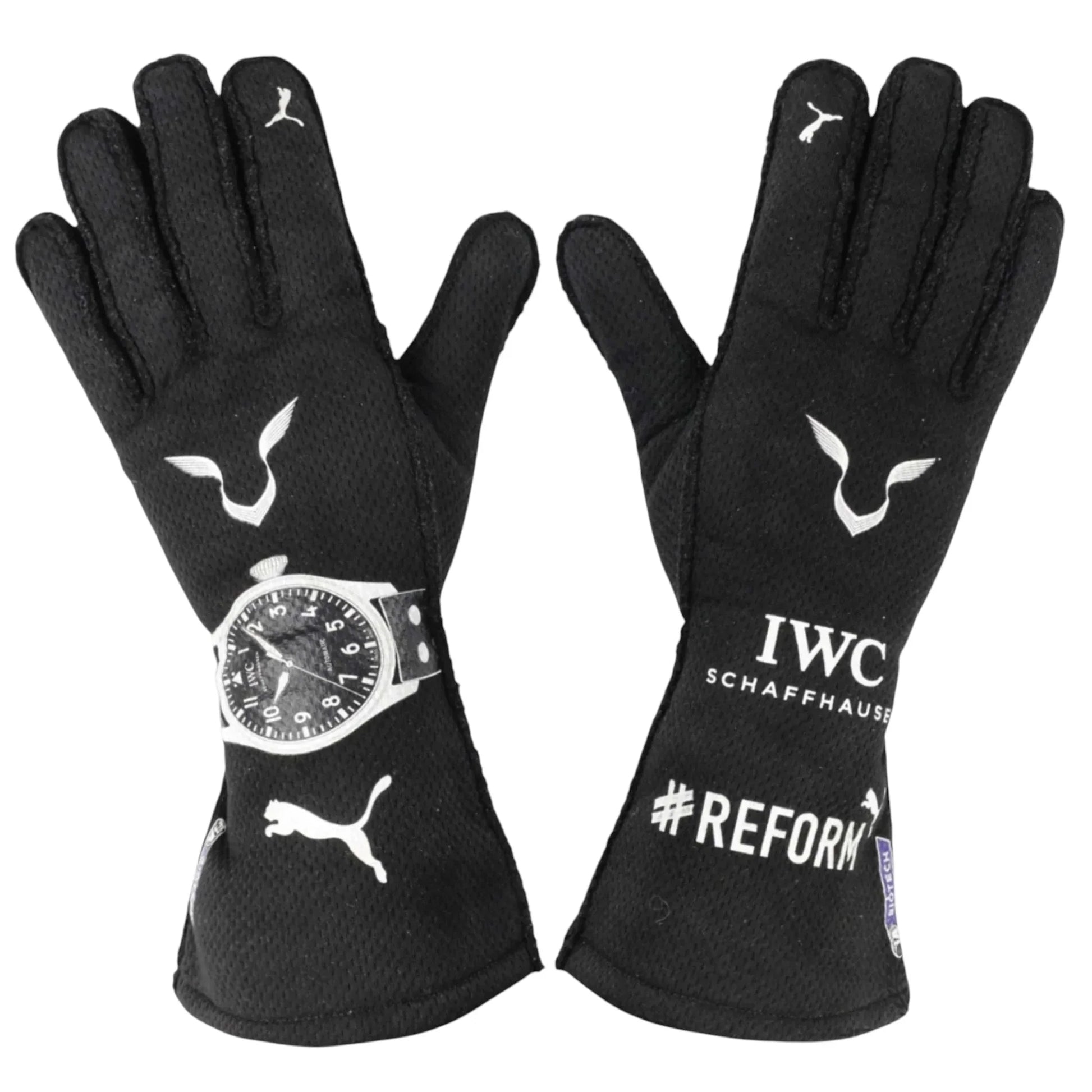 Lewis Hamilton 2020 Mercedes-AMG Petronas F1 Racing Gloves - Barirah Racewear image 1