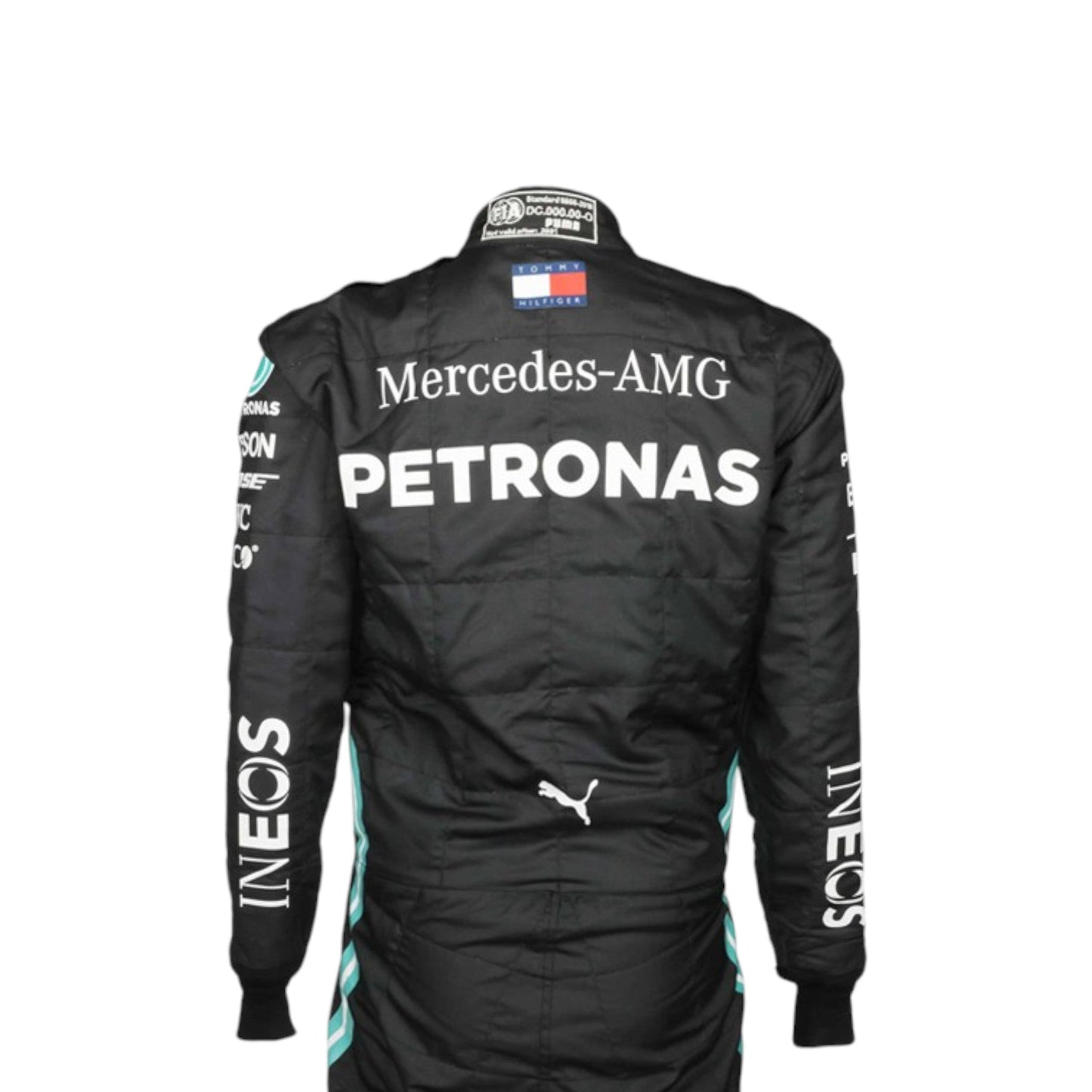 Lewis Hamilton 2020 Mercedes AMG Petronas F1 Race Suit - Barirah Racewear image 2