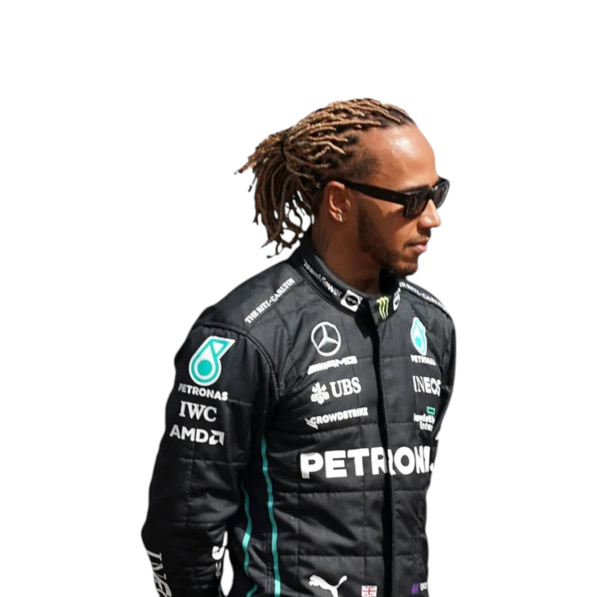 Lewis Hamilton 2022 Mercedes AMG Petronas F1 Race Suit - Barirah Racewear image 1