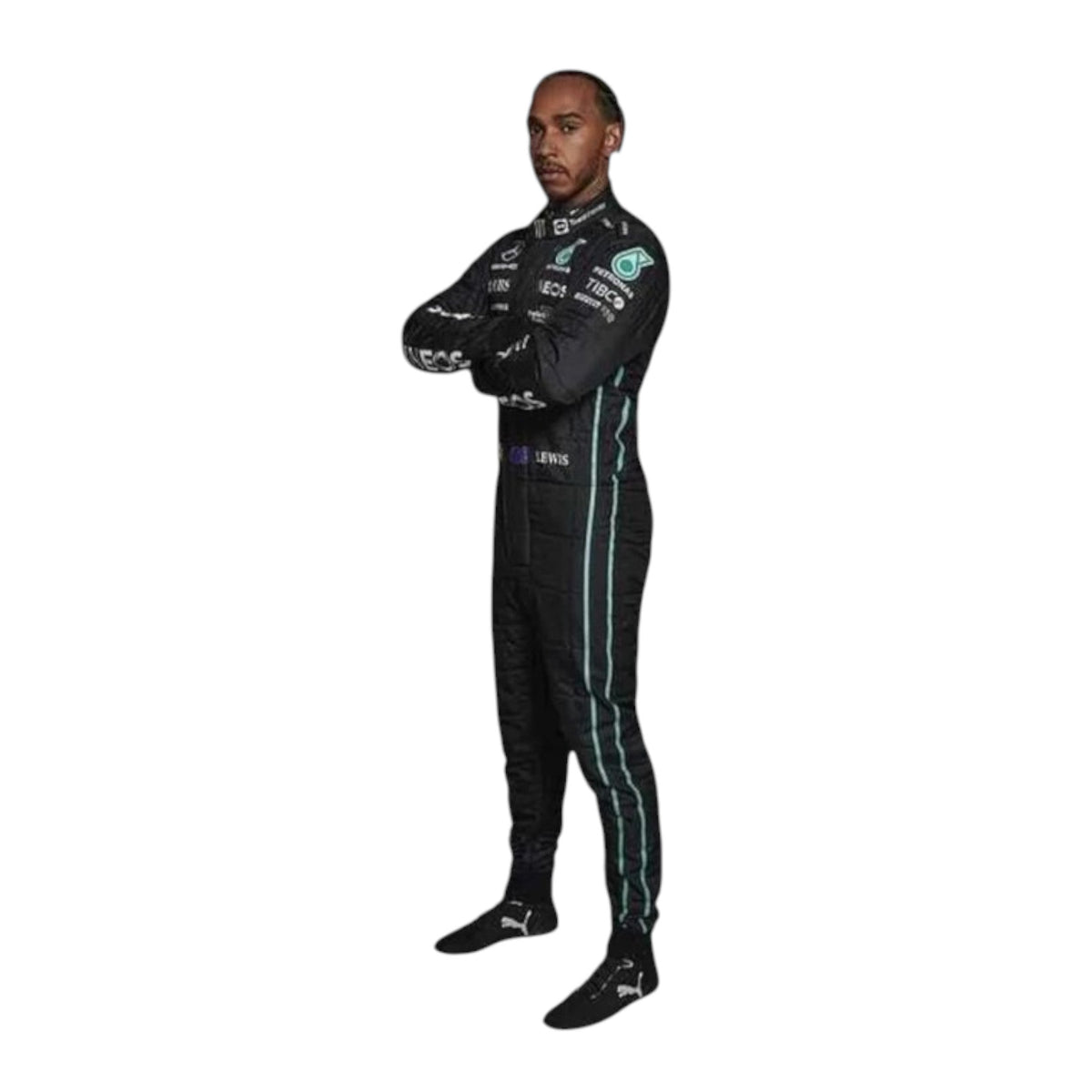 Lewis Hamilton 2022 Mercedes AMG Petronas F1 Race Suit - Barirah Racewear image 3