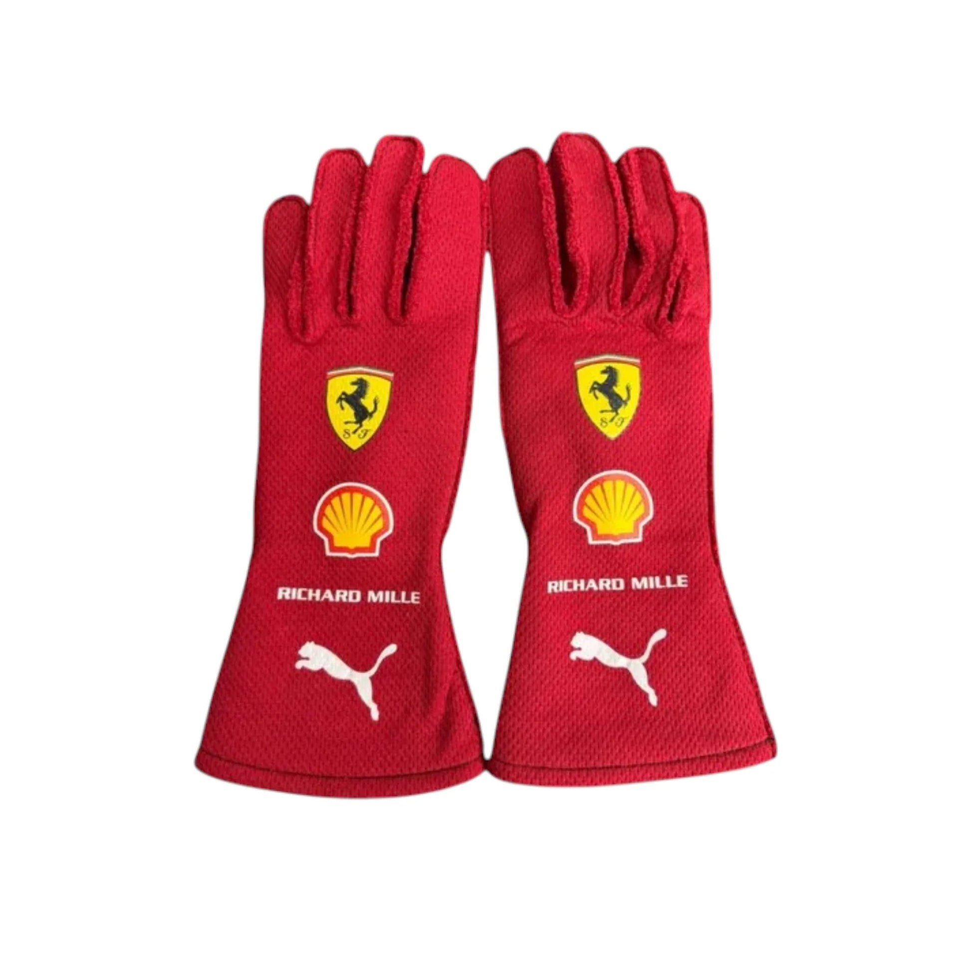 Lewis Hamilton 2025 Ferrari F1 Racing Gloves - Barirah Racewear image 2
