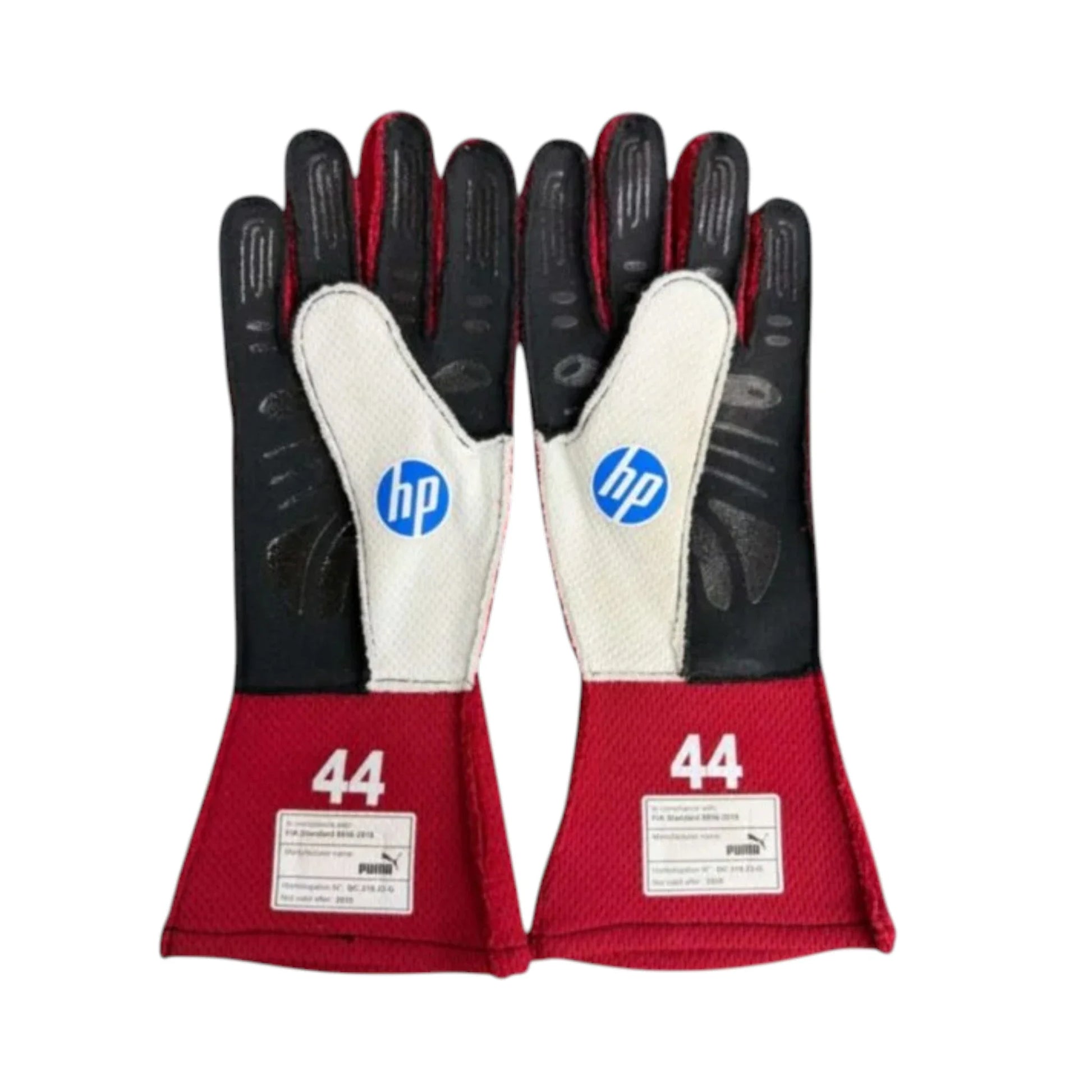 Lewis Hamilton 2025 Ferrari F1 Racing Gloves - Barirah Racewear image 3