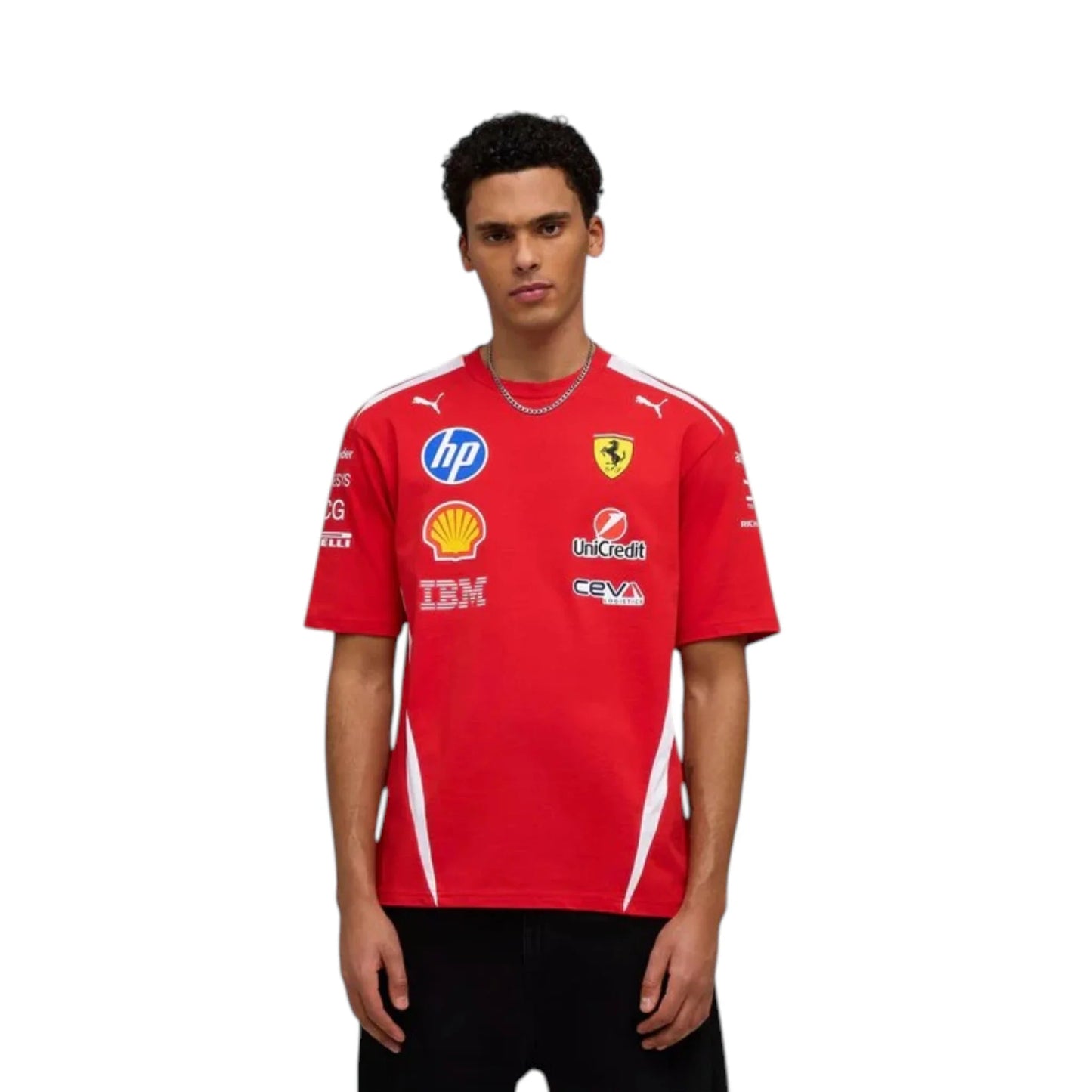 Lewis Hamilton 2025 Ferrari F1 Racing T-Shirt - Barirah Racewear image 5