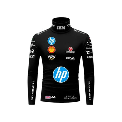 Lewis Hamilton 2025 Ferrari F1 Undershirt (Black) - Barirah Racewear image 1