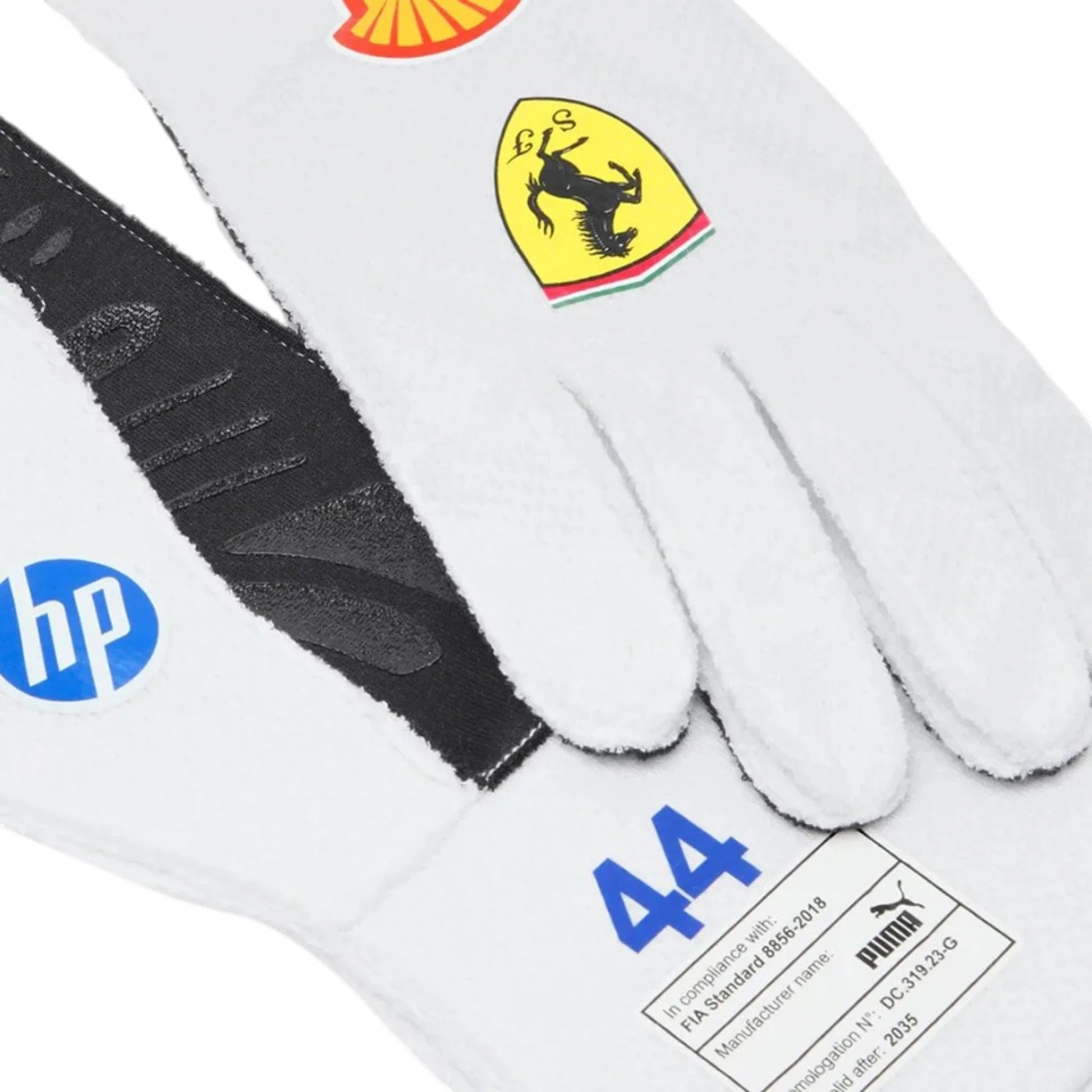 Lewis Hamilton 2025 Ferrari Miami GP F1 Racing Gloves - Barirah Racewear image 2