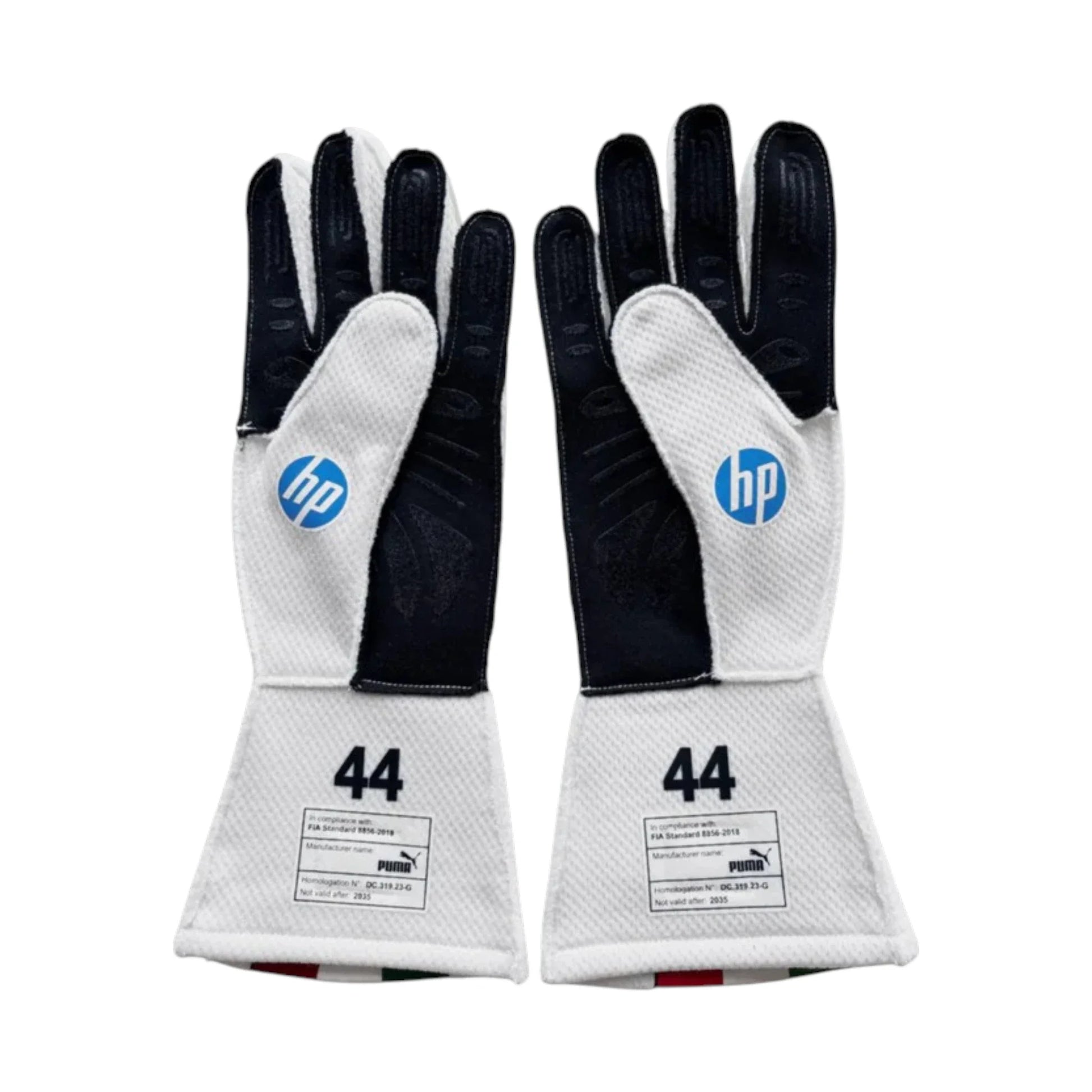 Lewis Hamilton 2025 Ferrari Monza GP F1 Racing Gloves - Barirah Racewear image 2